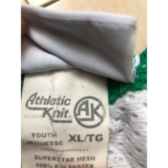 VINTAGE Hockey Jersey XL Youth Patch Mitchell #19 - Picture 4 of 5